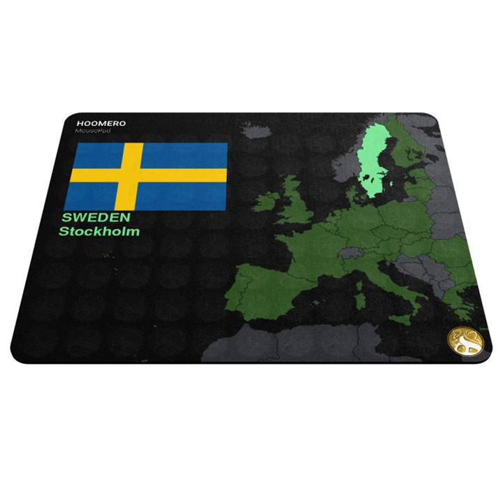 ماوس پد هومرو مدل A3451 طرح پرچم قاره اروپا استکهلم Hoomero European continental flag A3451 Mousepad